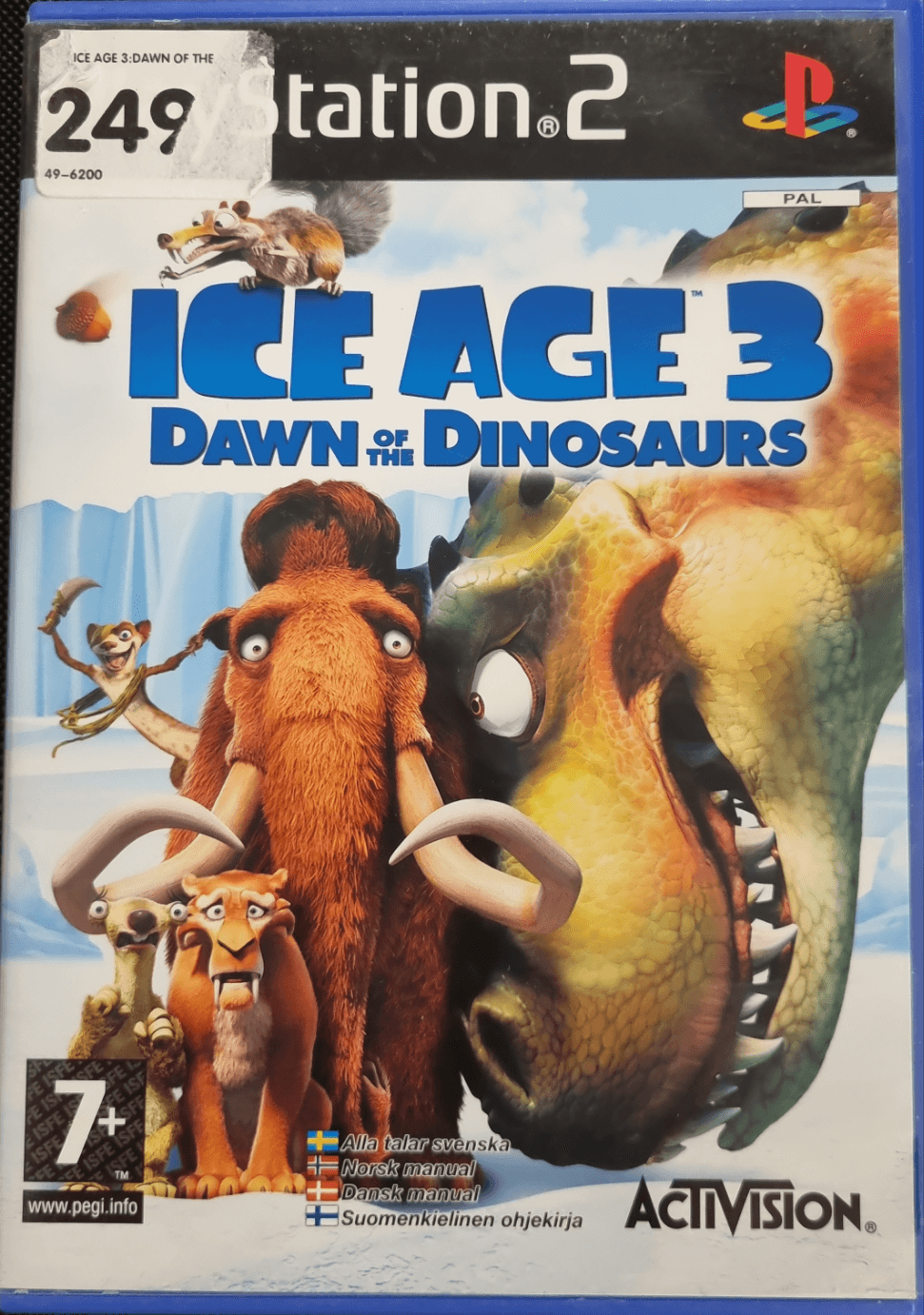 Ice Age 3: Dawn of The Dinosaurs (U. manual) – ZZGames.dk