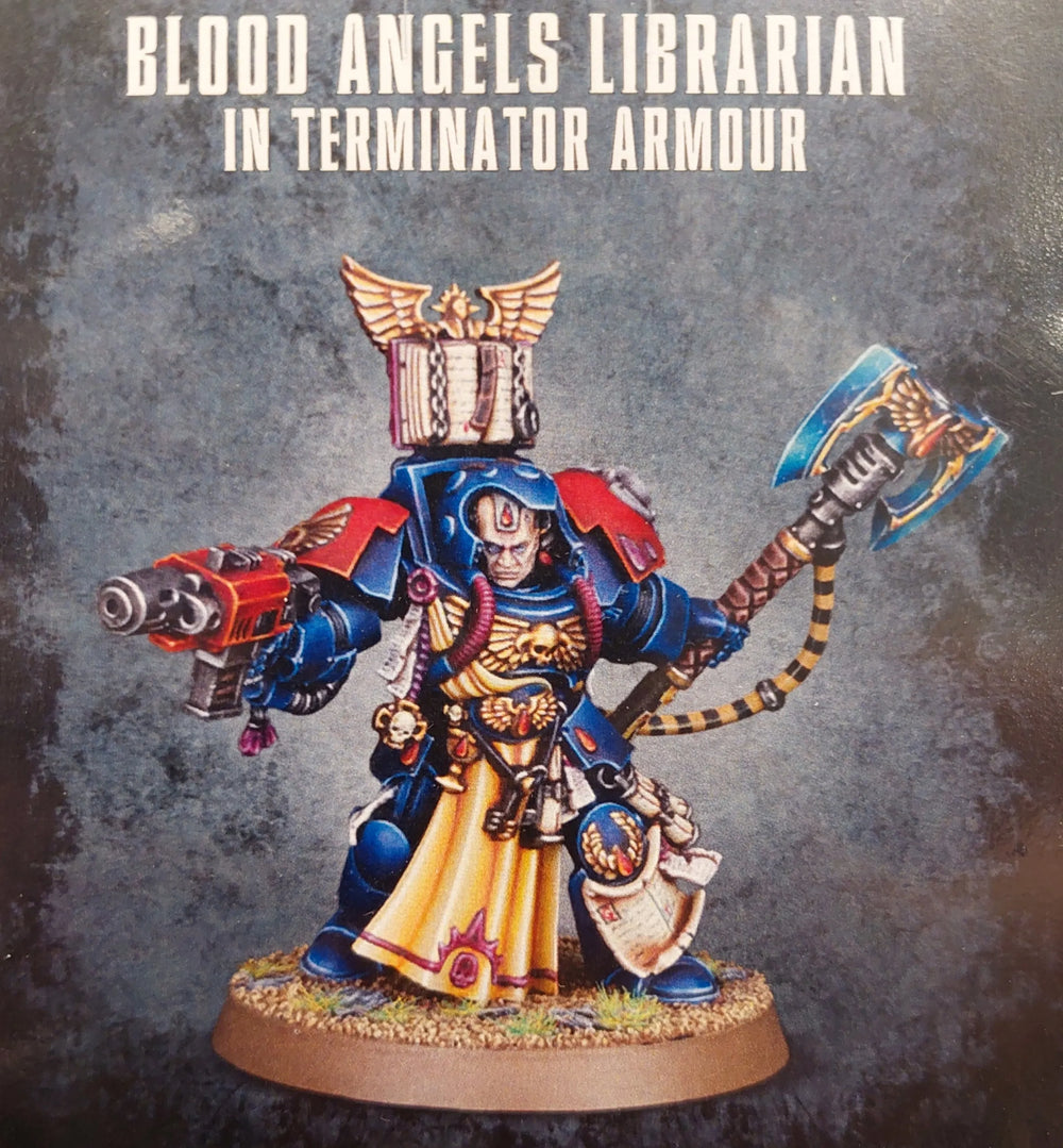 Librarian In Terminator Armour