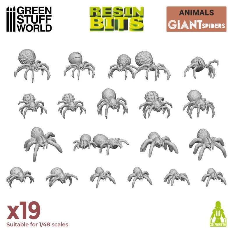 
                  
                    3D printed set - Big Spiders - ZZGames.dk
                  
                