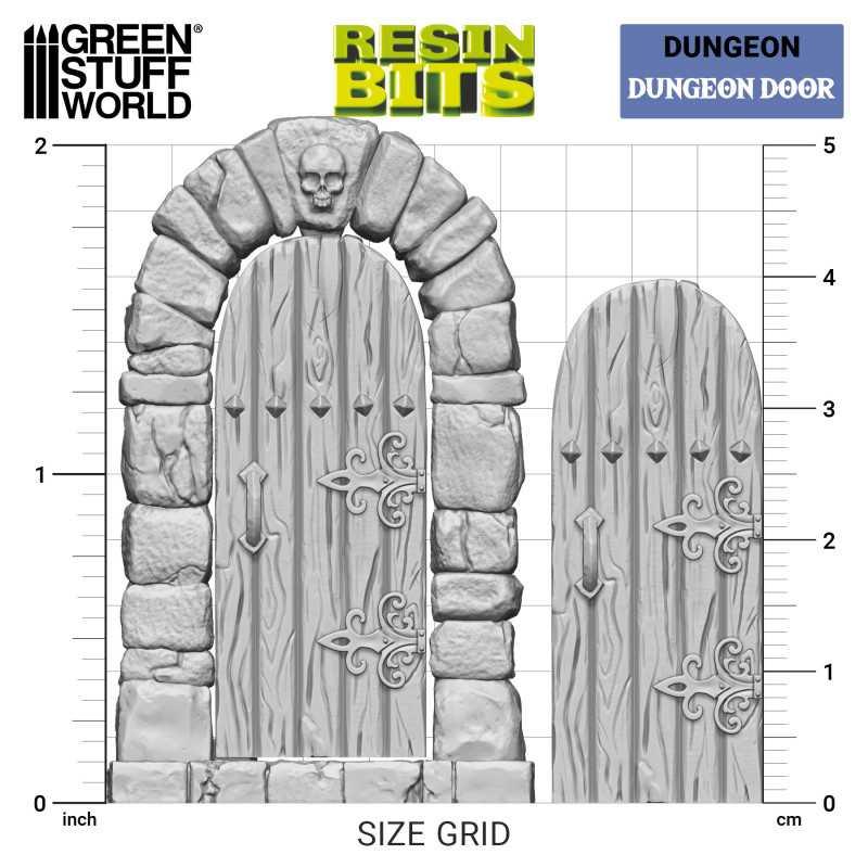 3D printed set - Dungeon Doors - ZZGames.dk