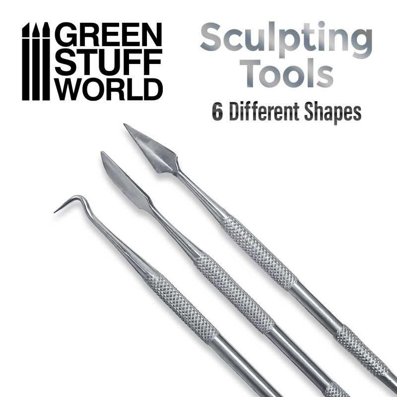 3x Sculpting Tools - ZZGames.dk