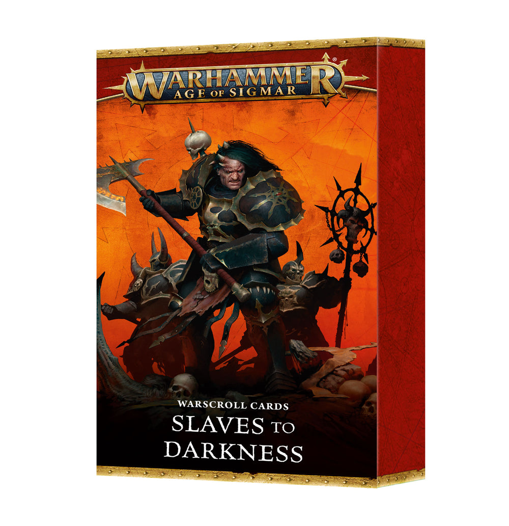 Warscroll Cards: Slaves To Darkness (4th Edition)