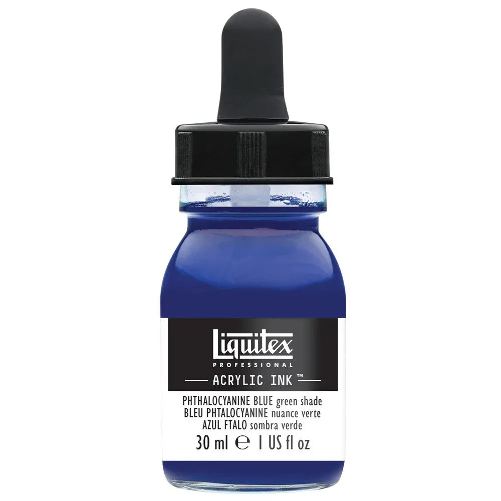 Phthalocyanine Blue Green Shade Ink - 30ml