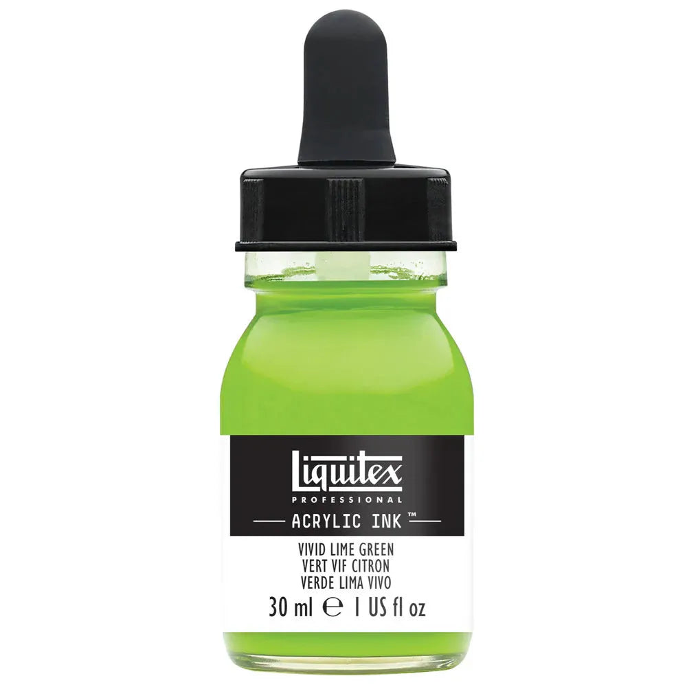 Vivid Lime Green Ink - 30ml