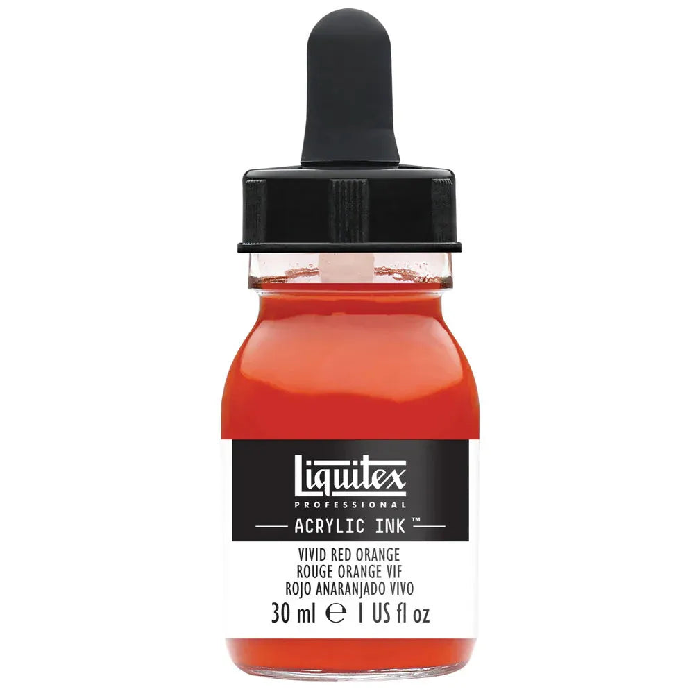 Vivid Red Orange Ink - 30ml