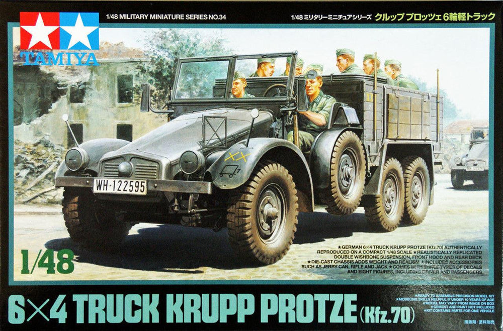 6x4 Krupp Protze (Kfz.70) - ZZGames.dk