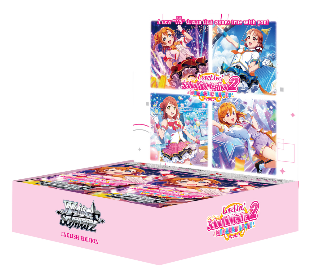 Love Live School idol festival 2 MIRACLE LIVE! Booster Display