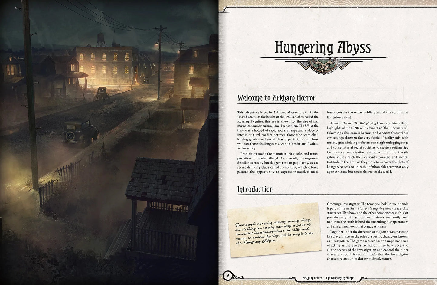 
                  
                    Arkham Horror RPG – Starter Set – Hungering Abyss
                  
                