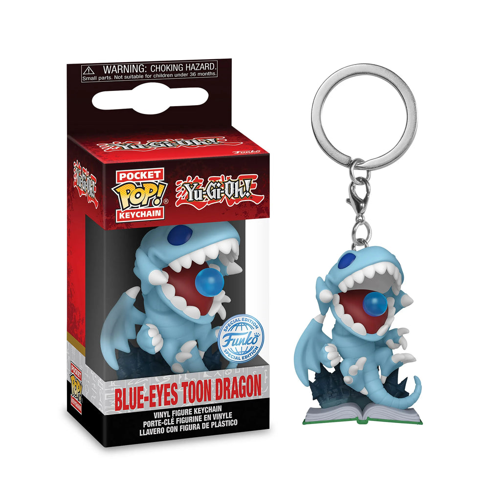 Blue-Eyes Toon Dragon Keychain