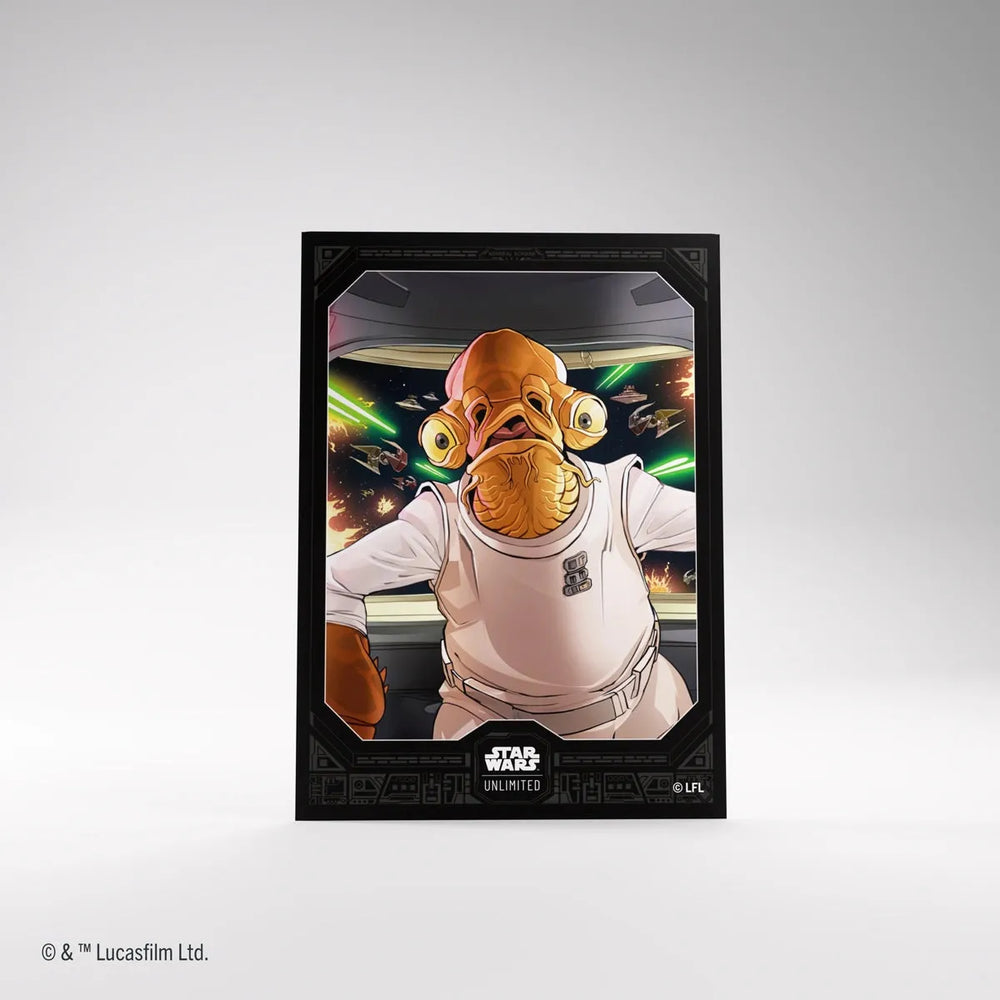 Star Wars™: Unlimited Art Sleeves - Admiral Ackbar