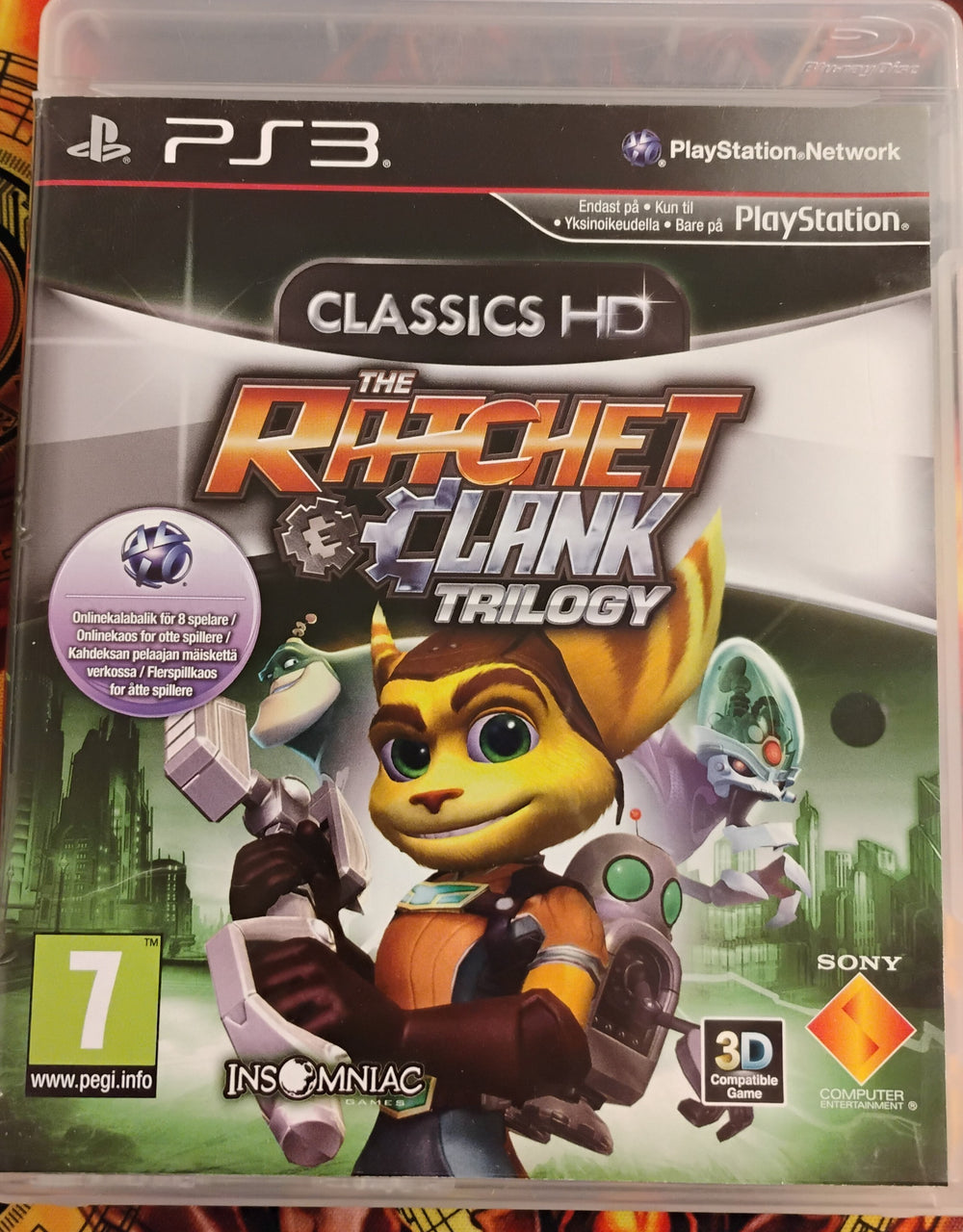 The Ratchet & Clank Trilogy (Kosmetiske fejl) (U. manual)