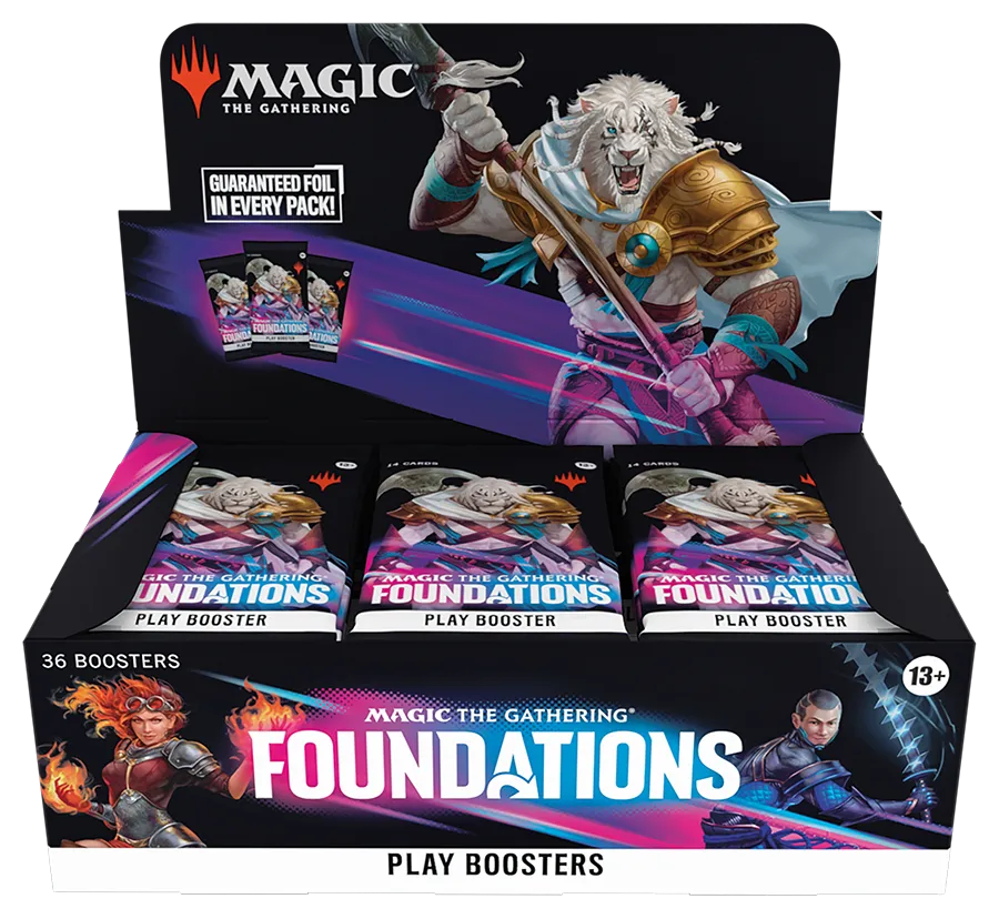 Magic: The Gathering Foundations Play Booster Display