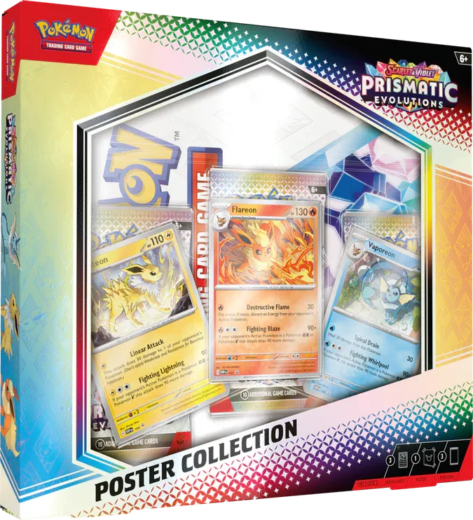 Scarlet & Violet: Prismatic Evolutions - Poster Collection