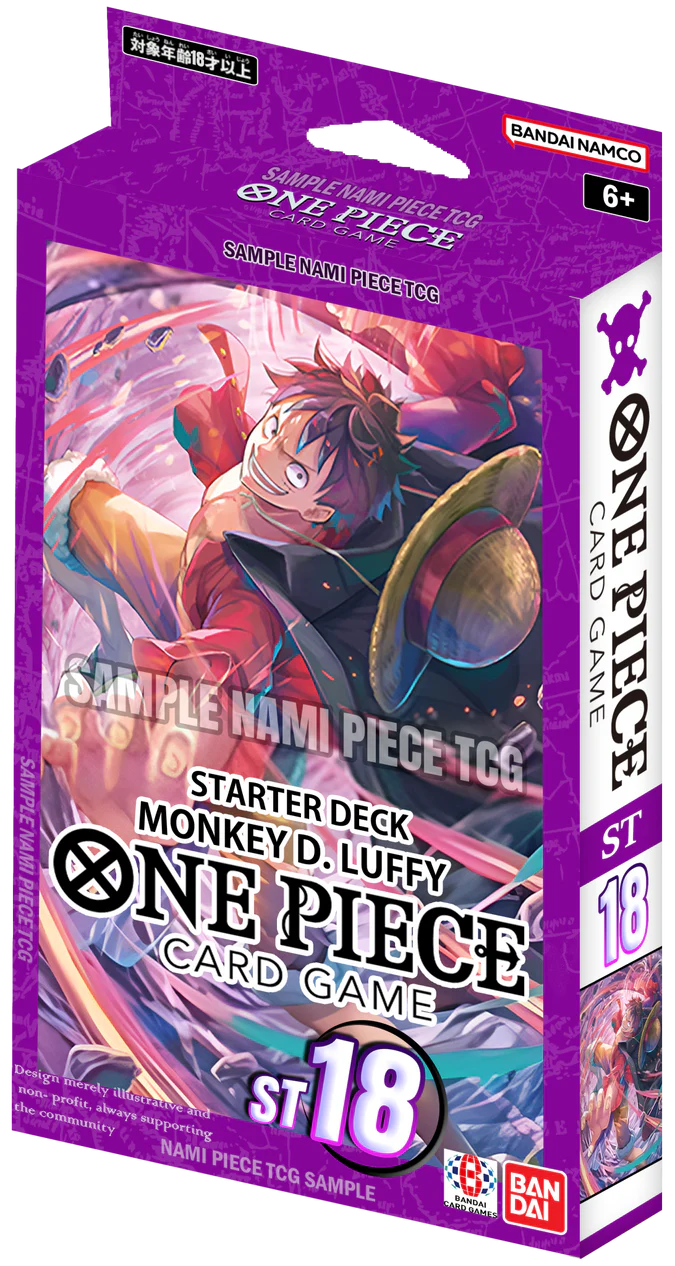 PURPLE Monkey D. Luffy Starter Deck [ST-18]