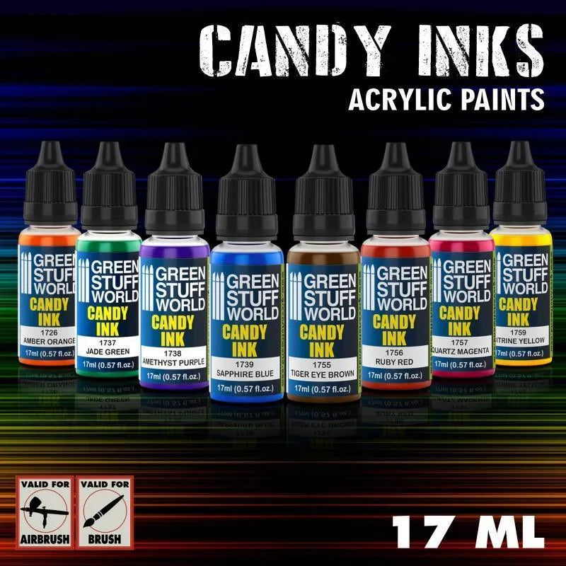 Acrylic Candy Ink Paint Set - ZZGames.dk