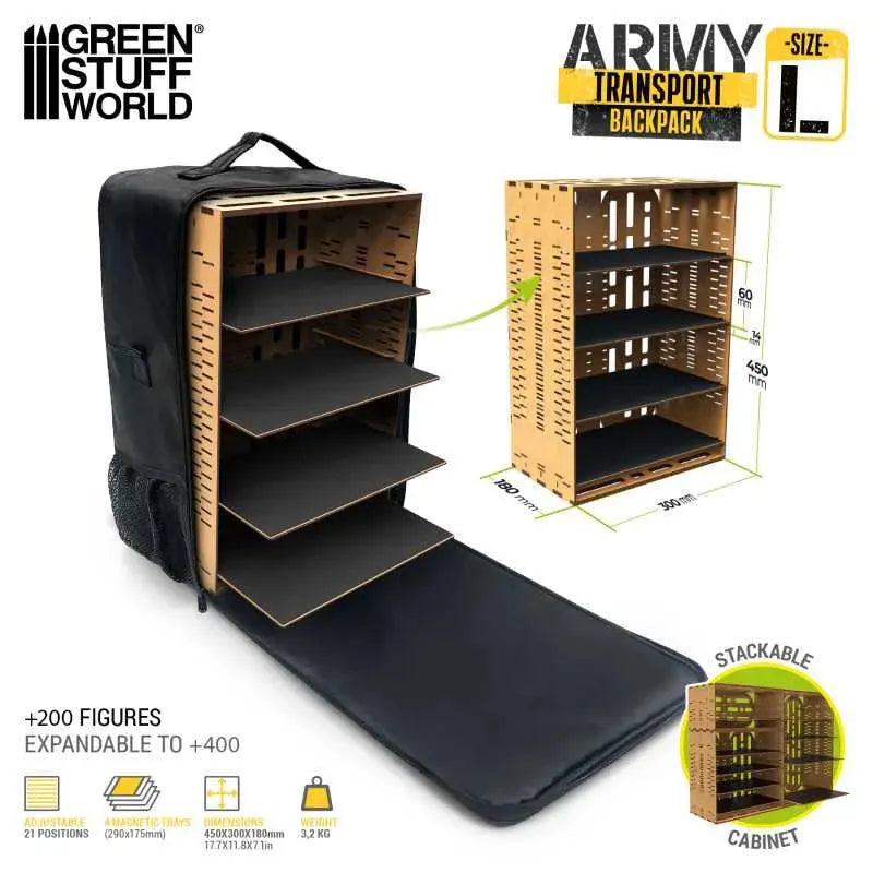 
                  
                    Army Transport Backpack
                  
                