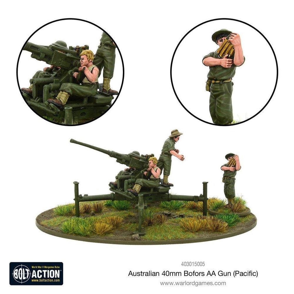 Australian 40mm Bofors AA Gun - ZZGames.dk