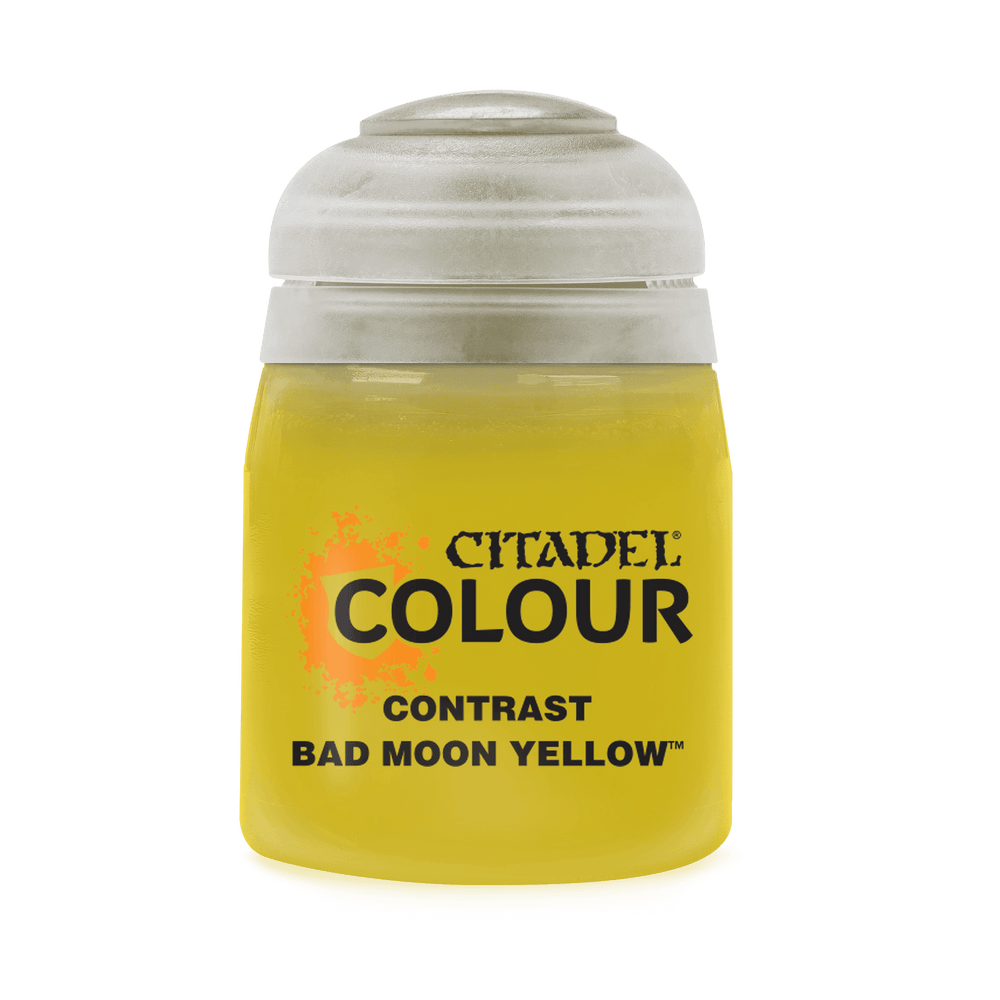 Bad Moon Yellow (Contrast) - ZZGames.dk