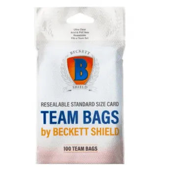 Beckett Shield Team Bags (100 Sleeves) - ZZGames.dk