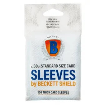 Beckett Shield Thick Cards Card Sleeves (100 Sleeves) - ZZGames.dk