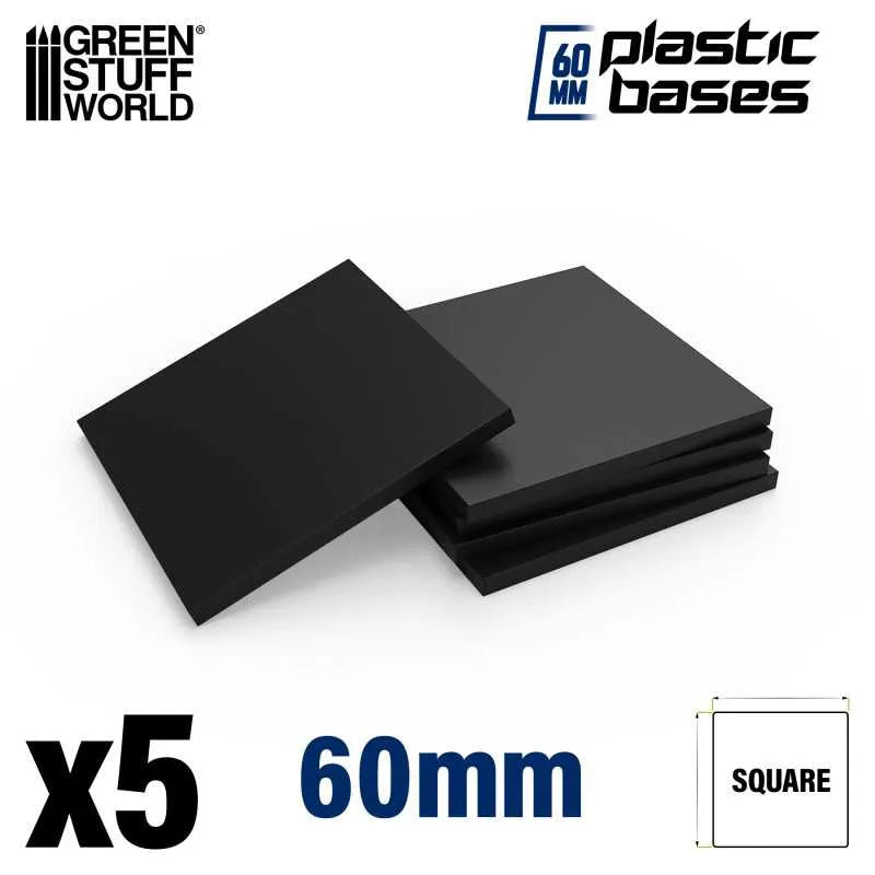 
                  
                    Plastic Bases - Square 60x60mm x5
                  
                