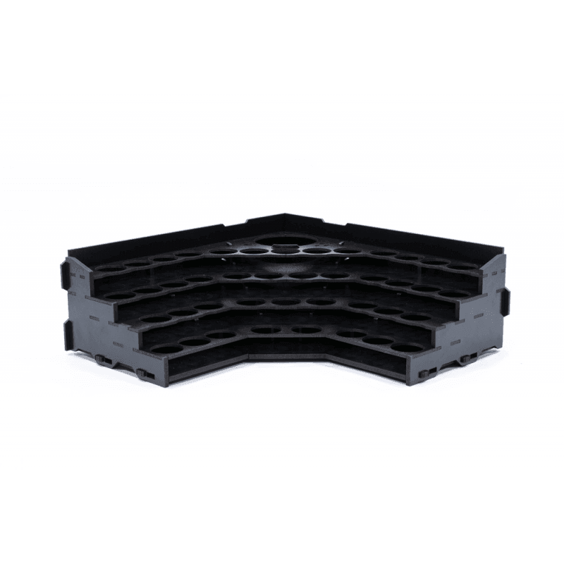 Black Paint Rack: Corner Top (Citadel) - ZZGames.dk