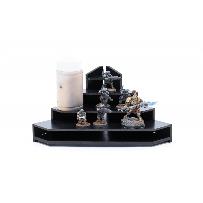 
                  
                    Black Paint Rack: End Piece Top (Grandstand) - ZZGames.dk
                  
                