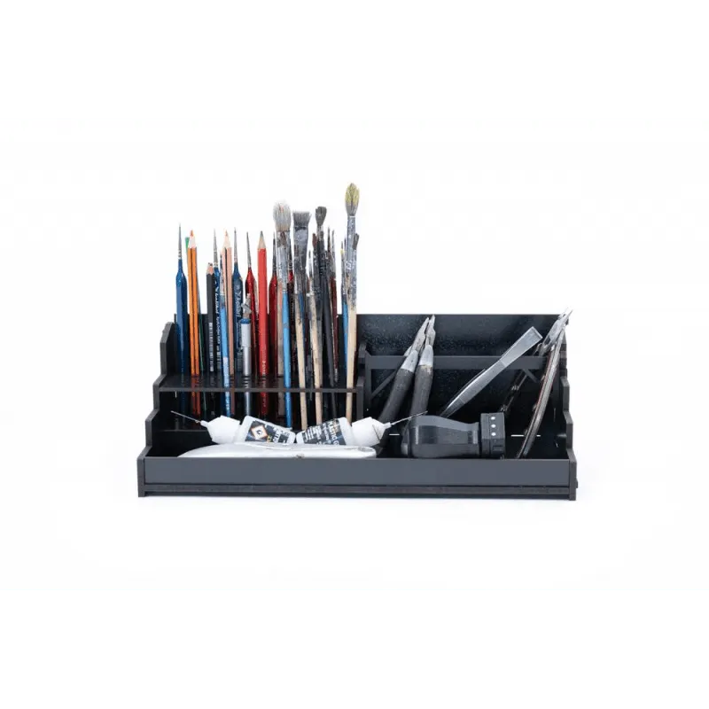 Black Paint Rack: Tool Module - ZZGames.dk