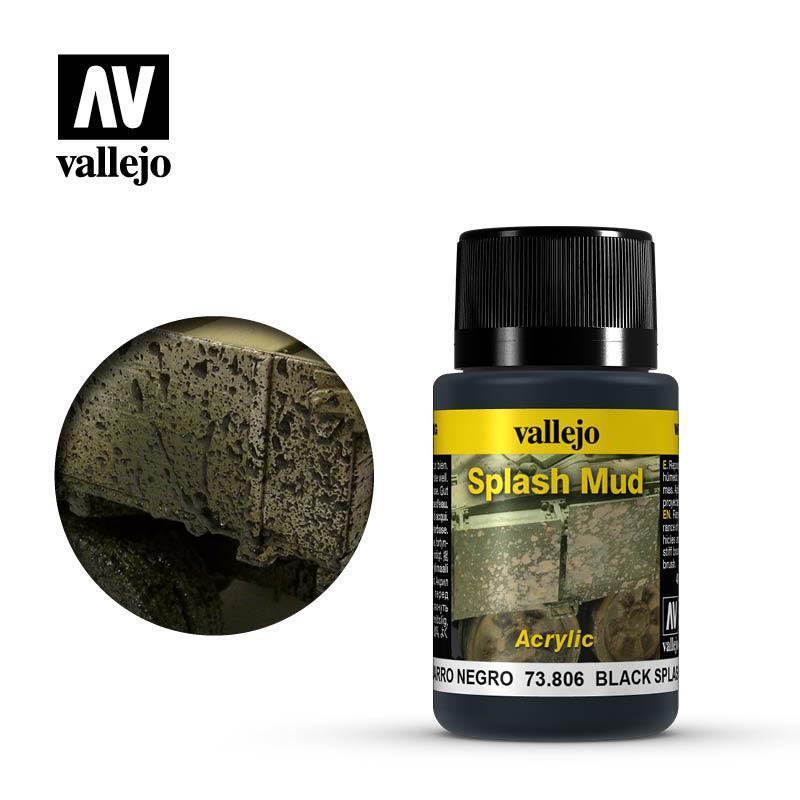 BLACK SPLASH MUD (WEATHERING EFFECT) - ZZGames.dk