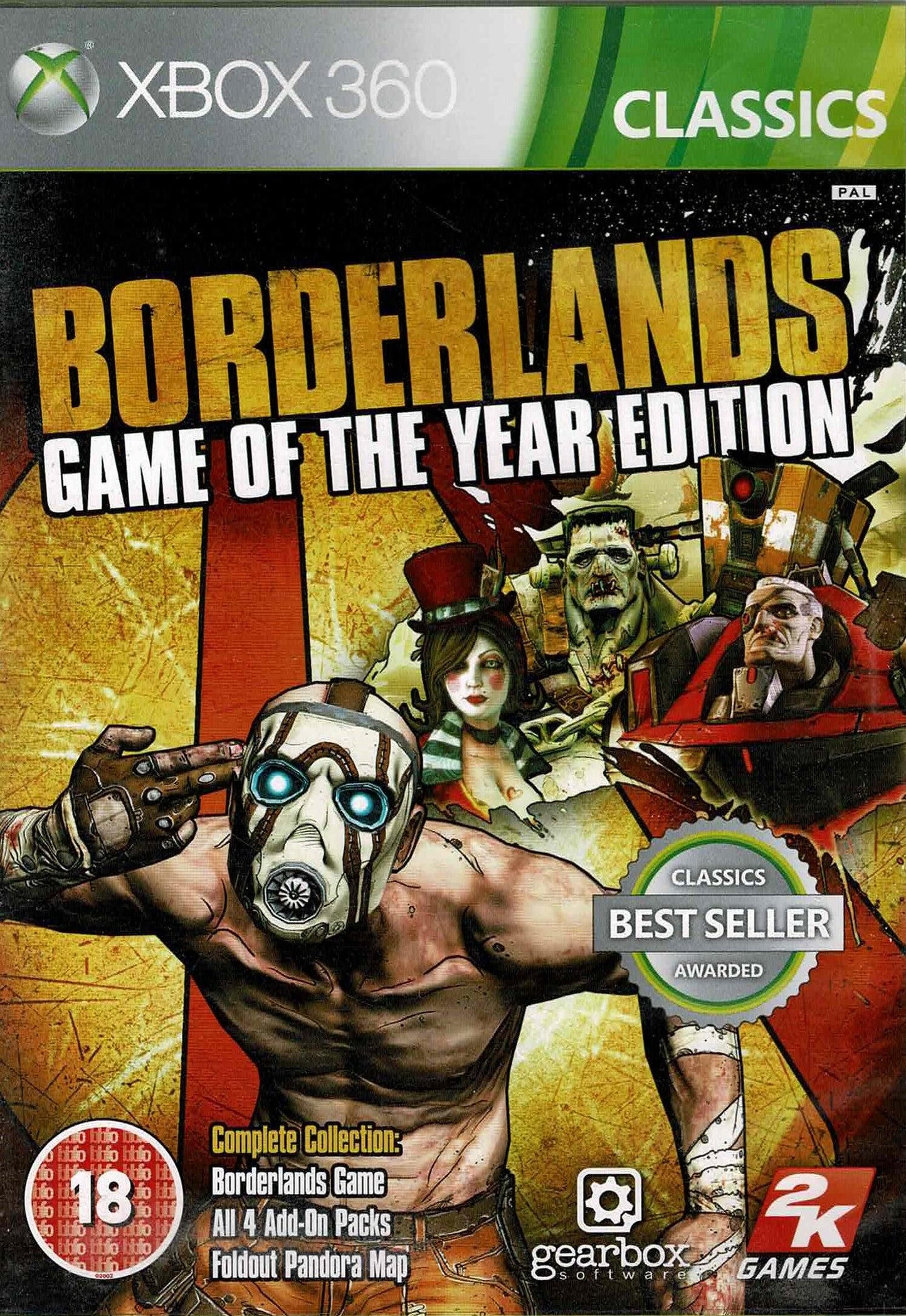 Borderlands Game of The Year Edition (Classics) - ZZGames.dk