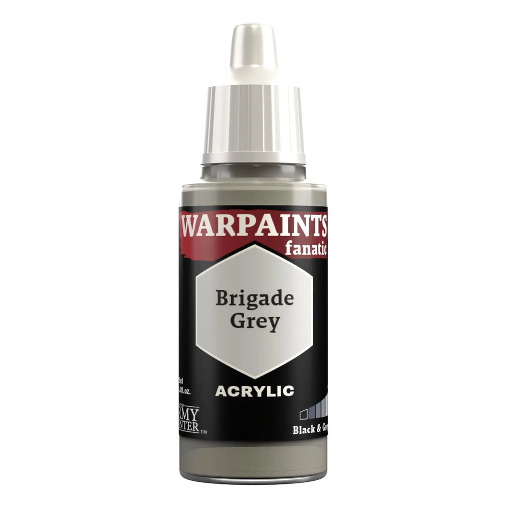 Brigade Grey (Warpaints Fanatic Acrylics) - ZZGames.dk