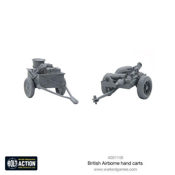 British Airborne Hand Carts - ZZGames.dk