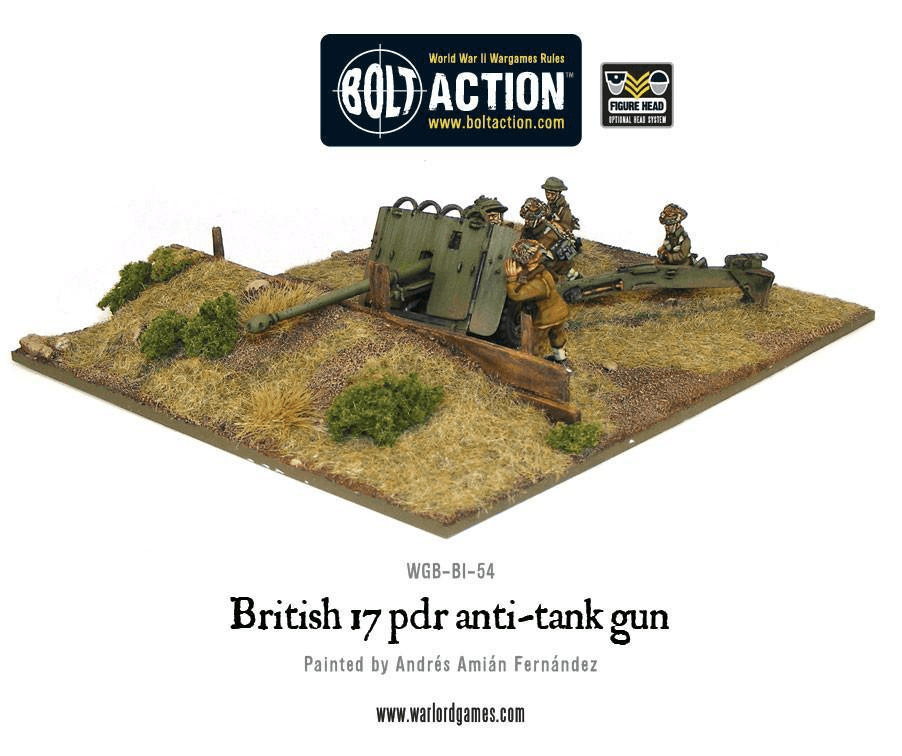 British Army 17 pdr Anti-tank Gun - ZZGames.dk