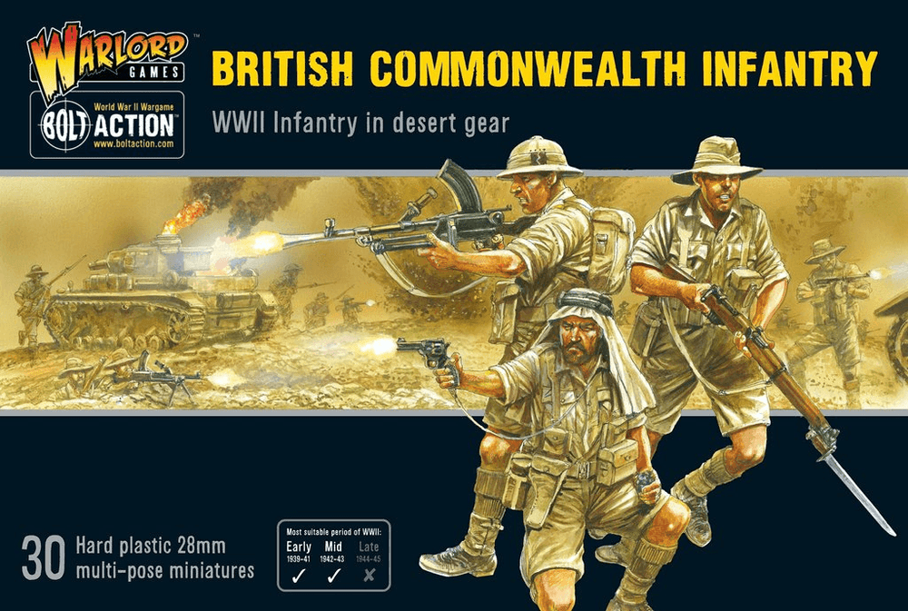 British Commonwealth Infantry - ZZGames.dk