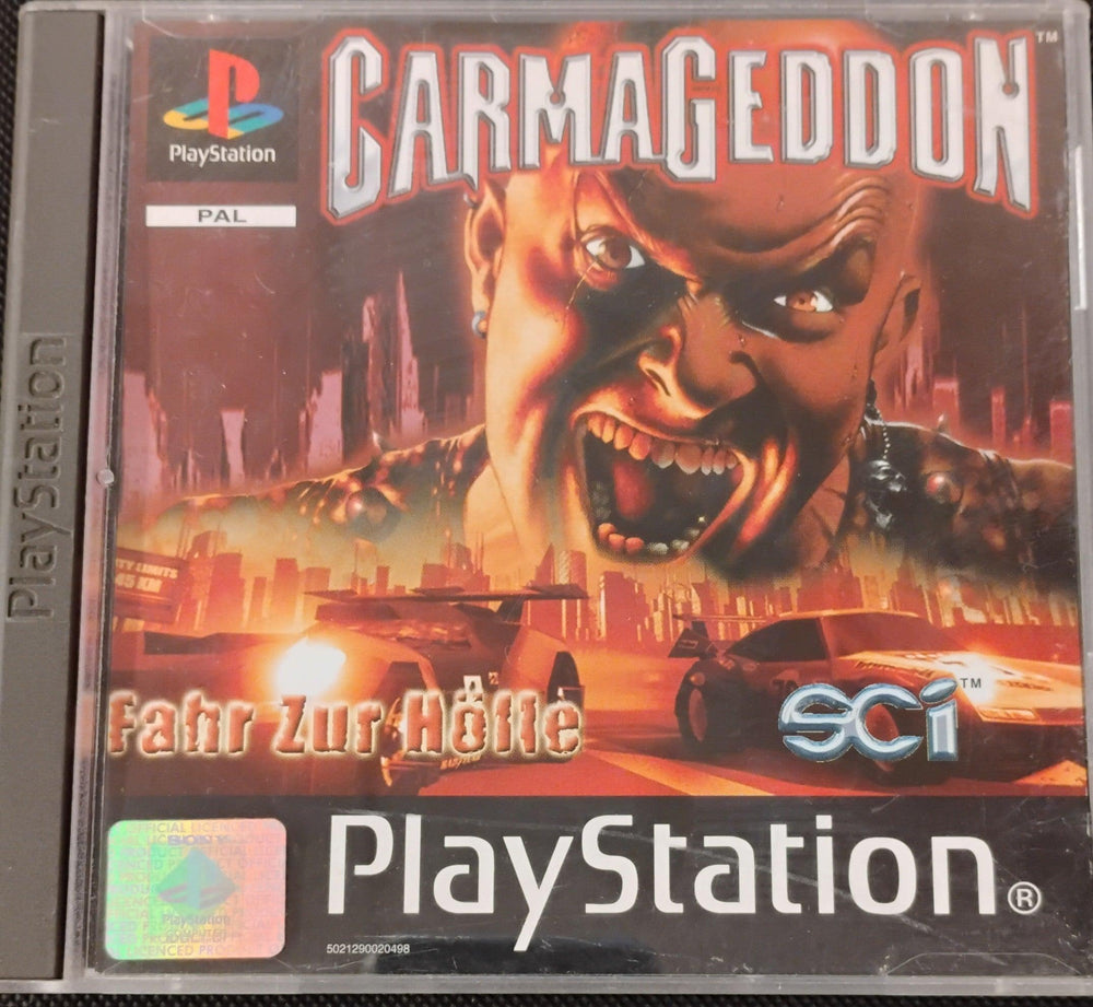 Carmageddon (Tysk front cover) - ZZGames.dk