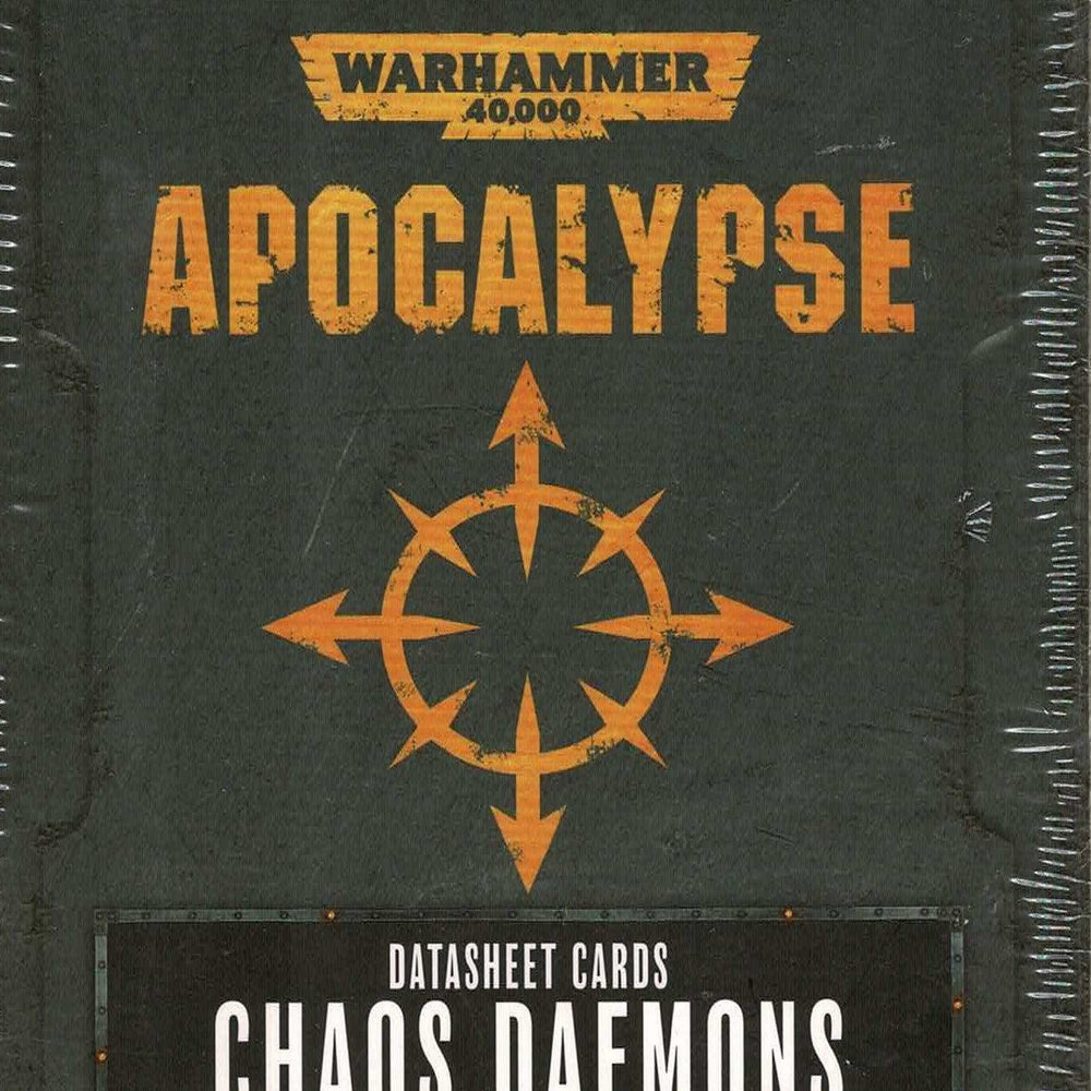 CHAOS DAEMONS DATASHEET CARDS - ZZGames.dk