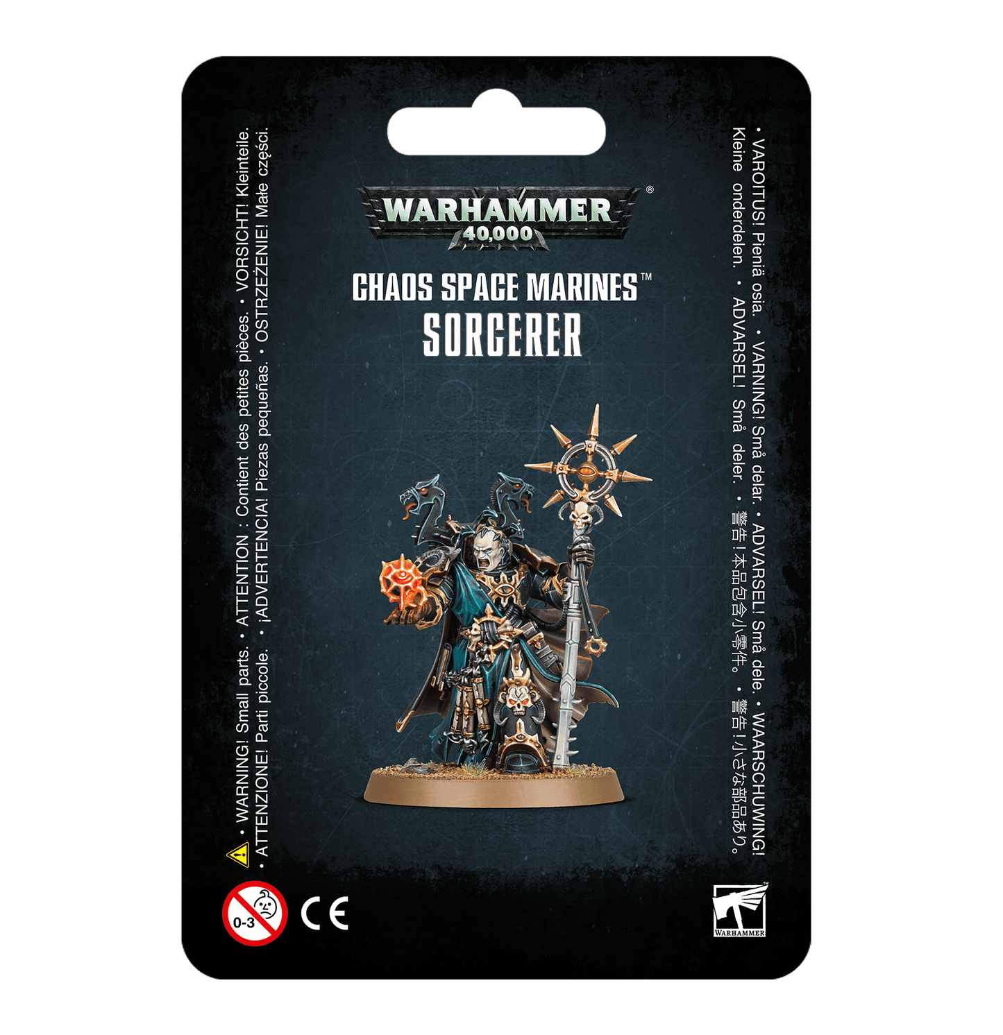 CHAOS SPACE MARINES SORCERER - CHAOS SPACE MARINES SORCERER - ZZGames.dk