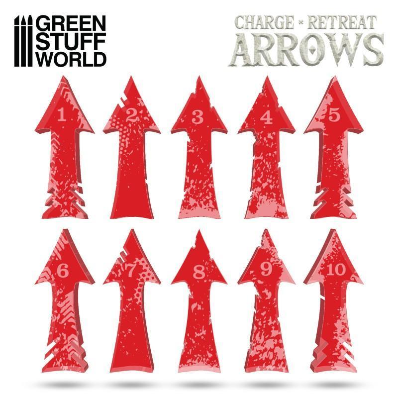 Charge and Retreat Arrows - Red - ZZGames.dk