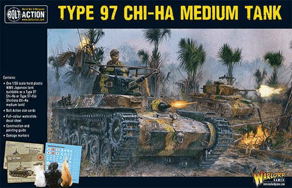 Chi-Ha Japanese tank - ZZGames.dk