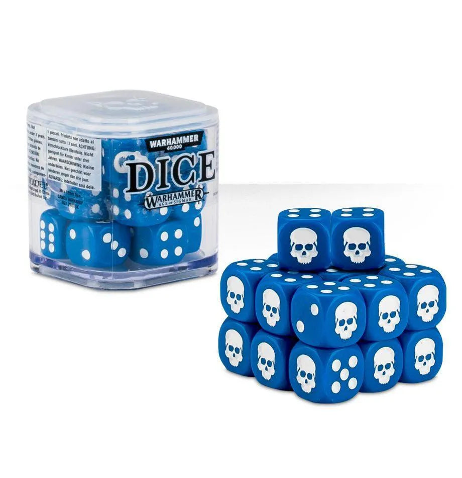 CITADEL 12mm DICE - BLUE - ZZGames.dk