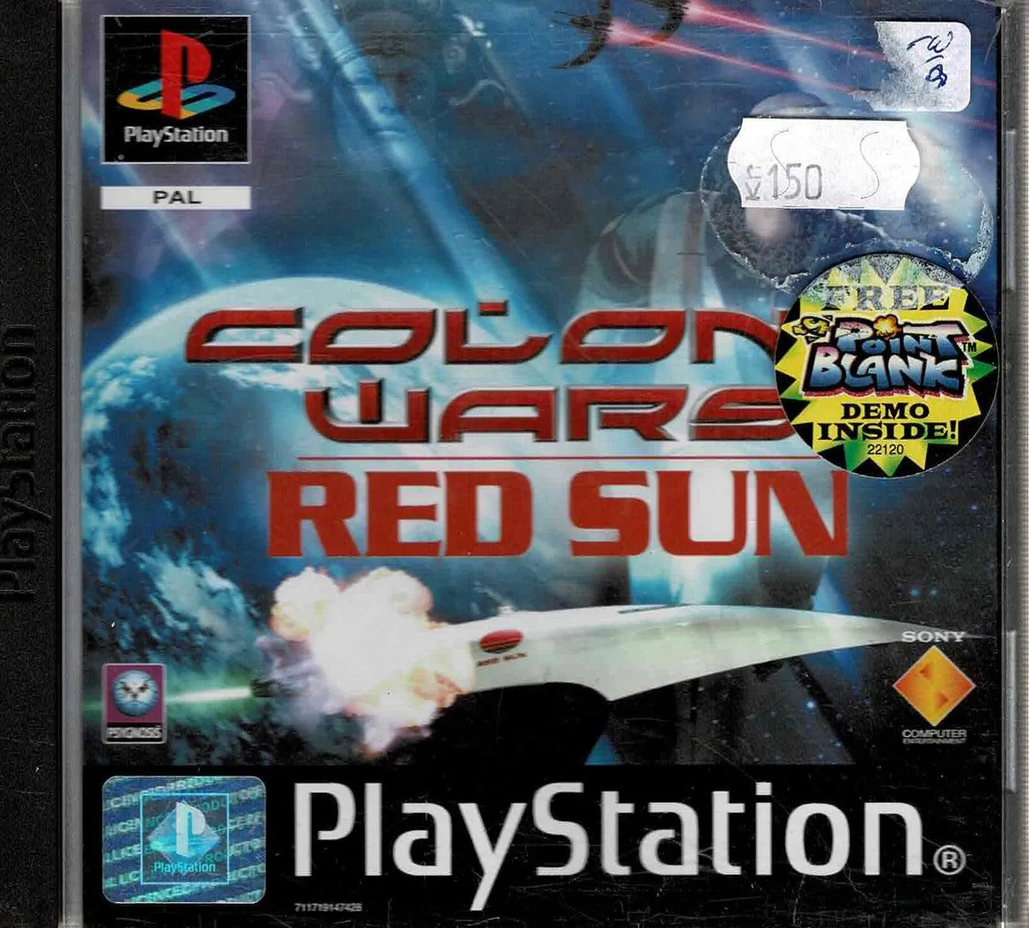 Colony Wars: Red Sun (slidt æske) - ZZGames.dk