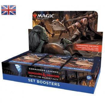 Commander Legends Baldur's Gate Set Booster Display - ZZGames.dk