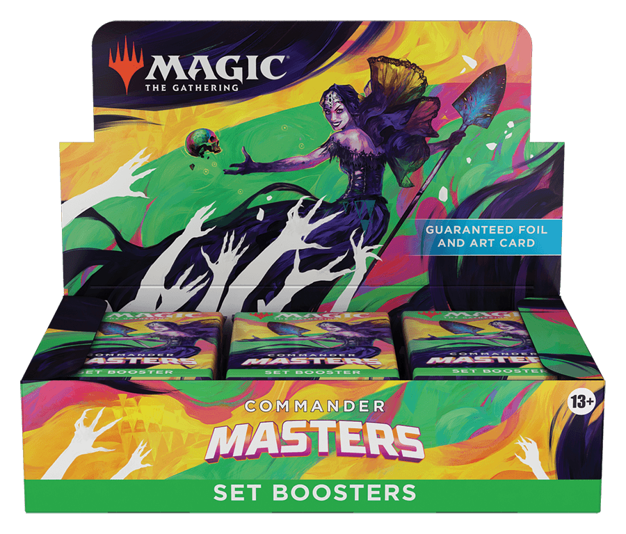 Commander Masters Set Booster Display - ZZGames.dk