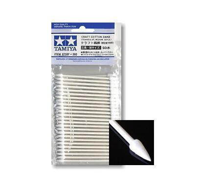 Craft Cotton Swab (Triangular, medium, 50pcs) - ZZGames.dk