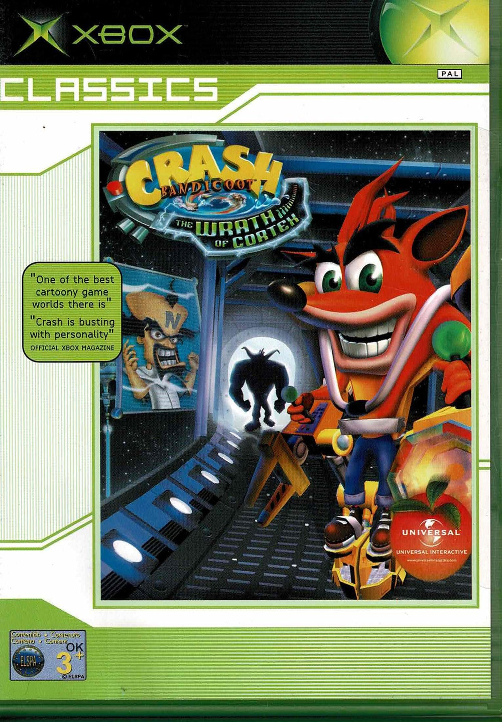 Crash Bandicoot The Wrath of Cortex (Classics) - ZZGames.dk