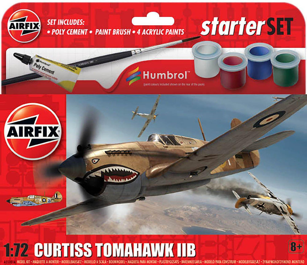 Curtiss Tomahawk IIB Starter Set - ZZGames.dk