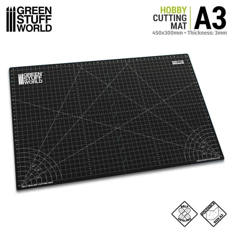 Cutting Mat A3 - Black - ZZGames.dk