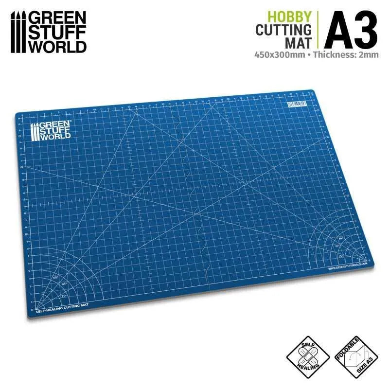 Cutting Mat A3 - Blue - ZZGames.dk