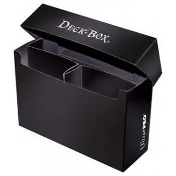 Deck Box Solid - Oversized - Black - ZZGames.dk