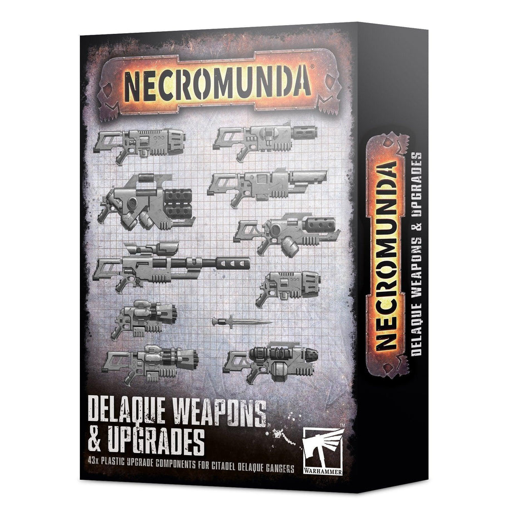 
                  
                    DELAQUE WEAPONS & UPGRADES - ZZGames.dk
                  
                